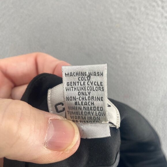 Chicos Pants Womens 1.5 US 10 Black Straight Leg Trouser Stretch Office Career - Picture 6 of 11